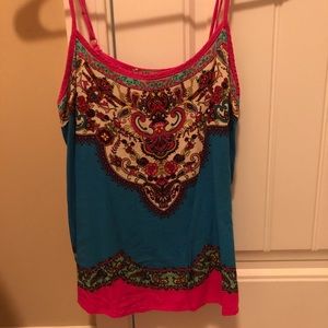 Multicolored crop top